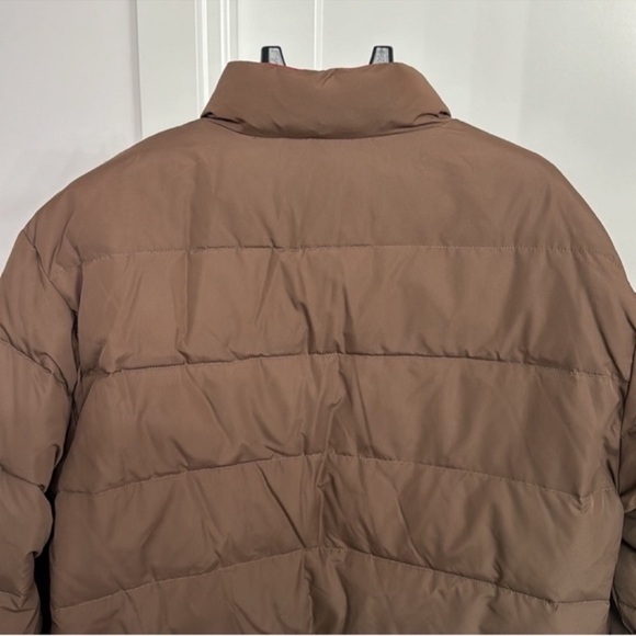 NWT Outback Trading Co. Men’s Down Puffer Jacket Sz XL Brown Full Zip Chores - Picture 12 of 14